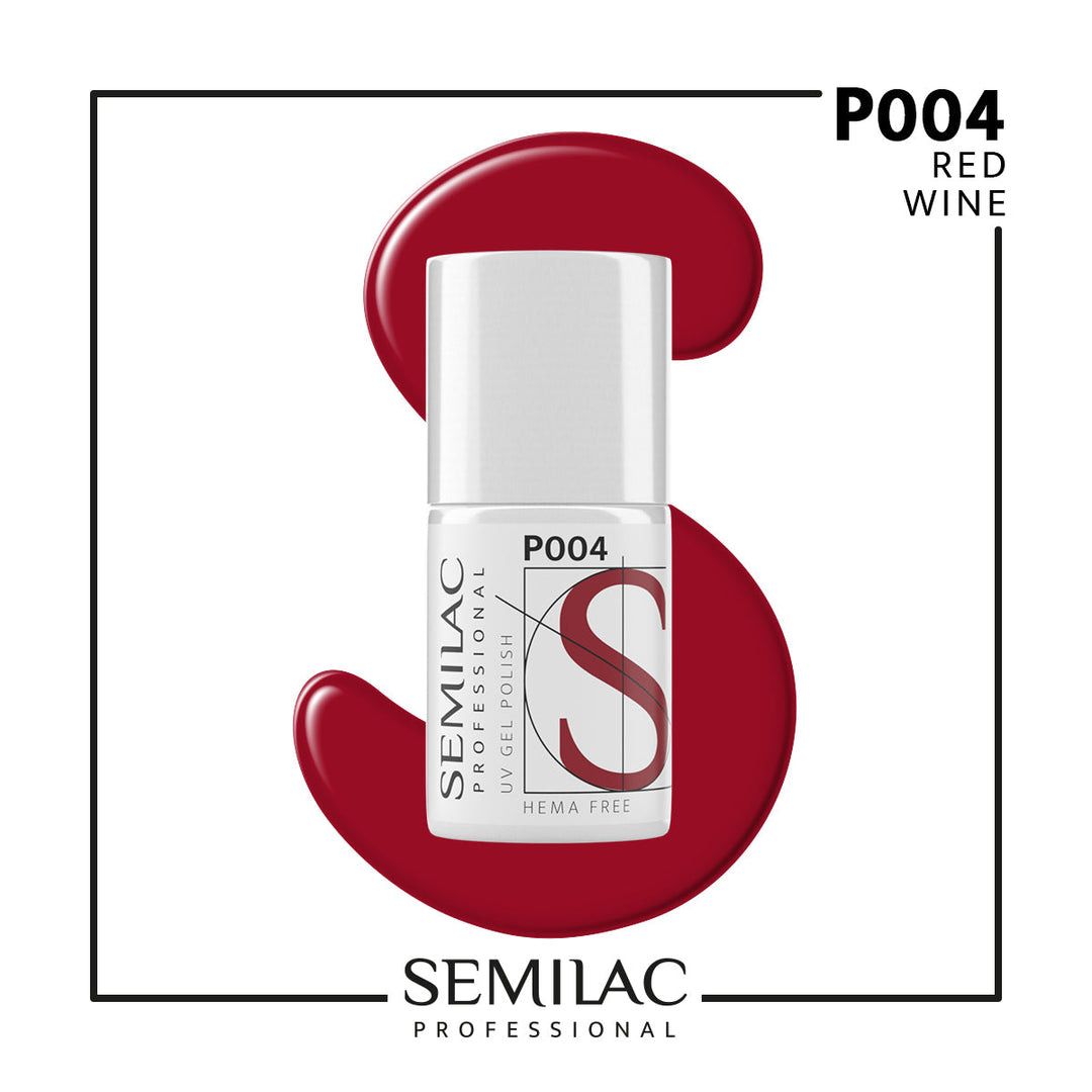 P004 Semilac Professional Red Wine 7ml