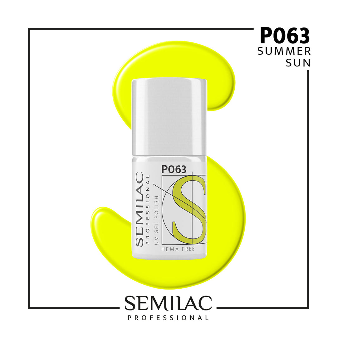 P063 Semilac Professional Summer Sun 7ml