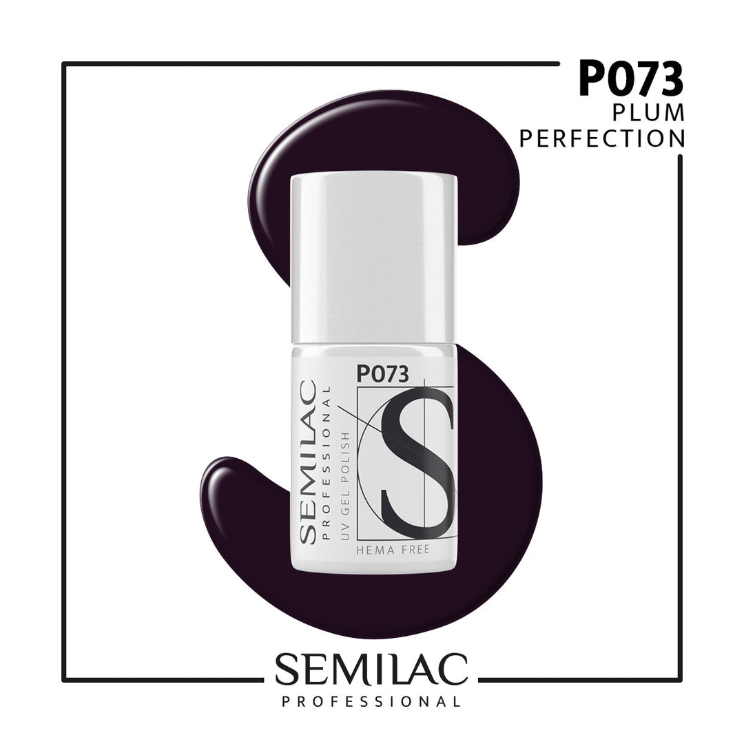 P073 Semilac Professional Plum Perfection 7ml