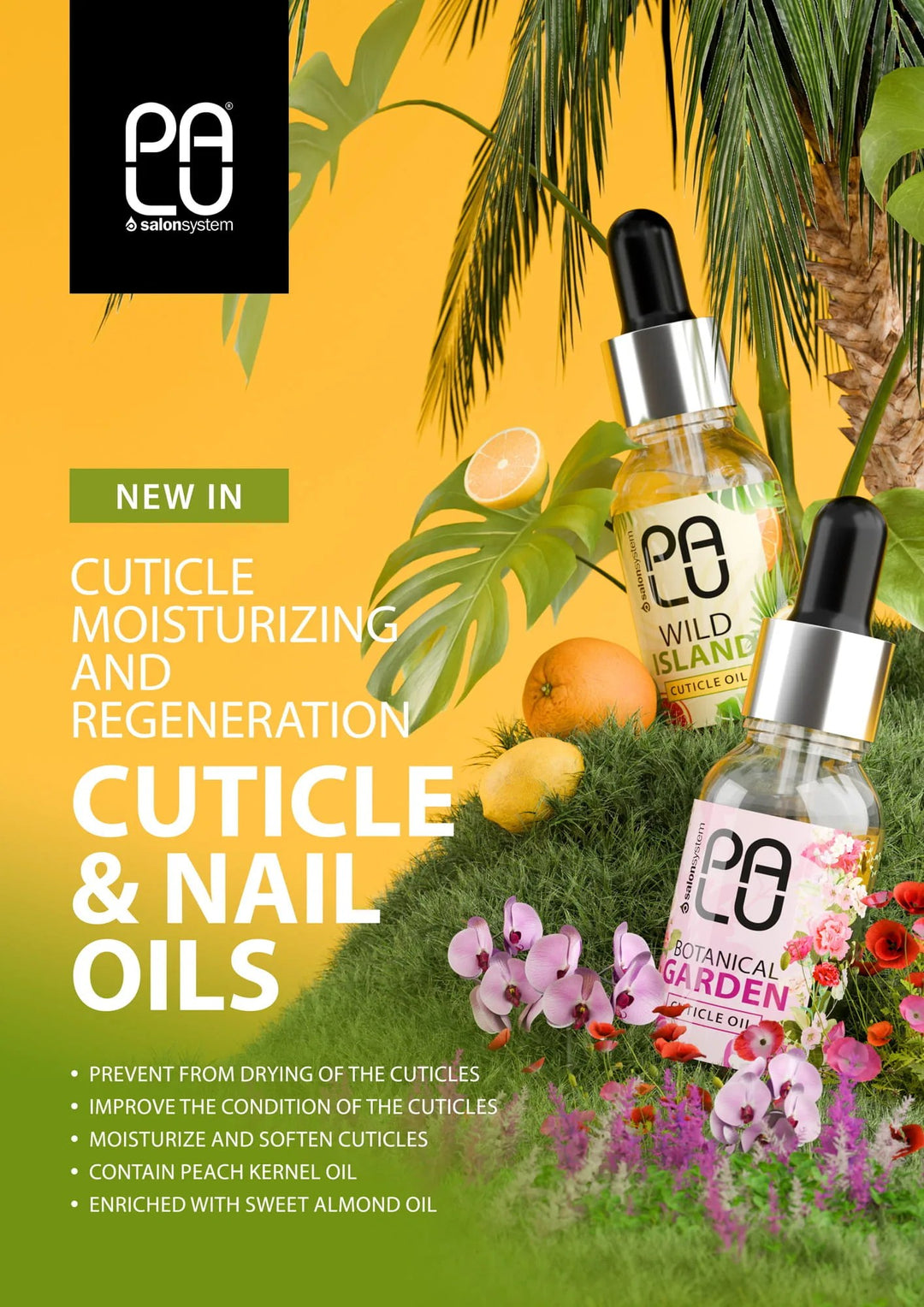 Palu Aceite para cutículas y uñas Botanical Garden 15ml