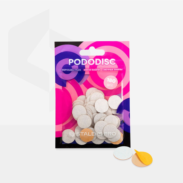 Recambio Pododisc blancas con Espuma Staleks  S - 50 uds