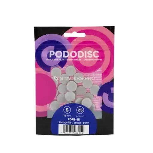 Recambio Esponja Pododisc Staleks 25 uds
