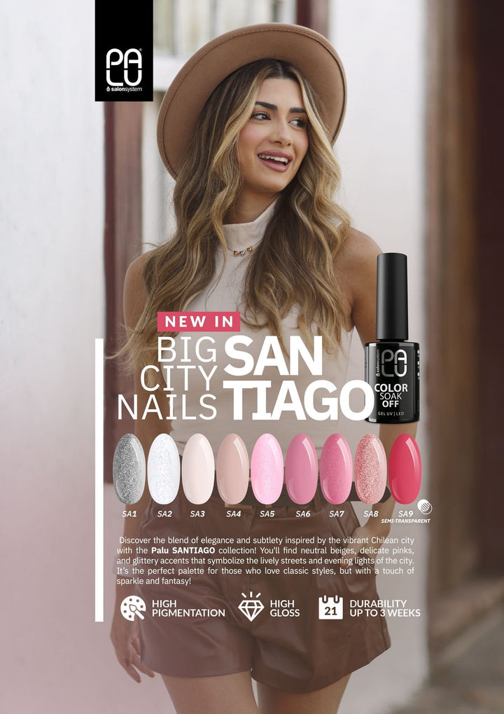 Palu Esmalte Semipermanente Santiago SA1 11g