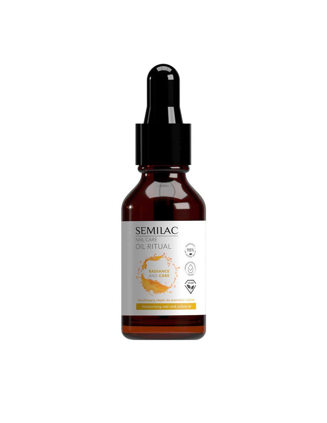 Aceite regenerador de uñas y cutículas Semilac Radiance and Care 11ml