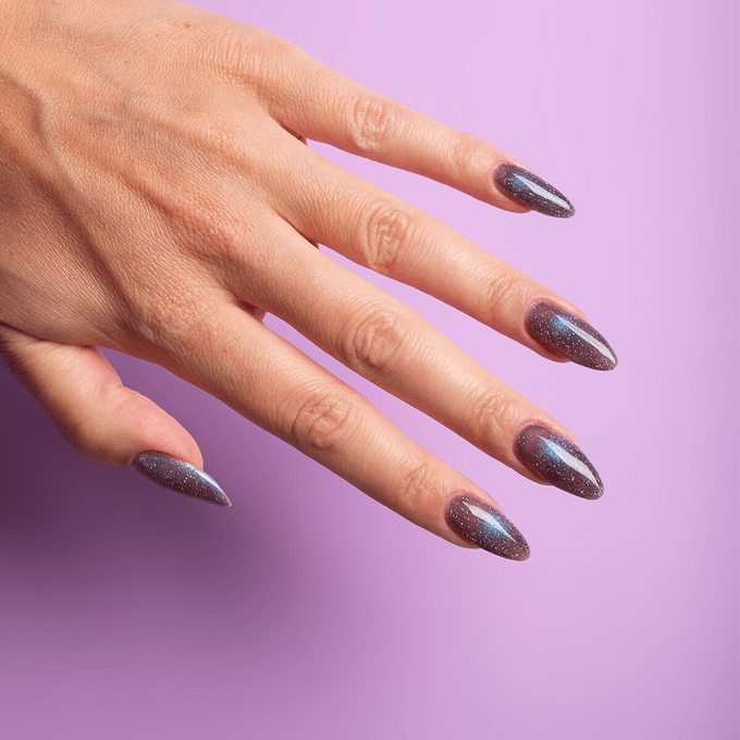 828 Semilac Esmalte semipermanente Grey Holo 7 ml