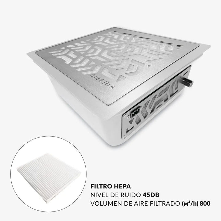 Aspirador SIBERIA Integrable Blanco