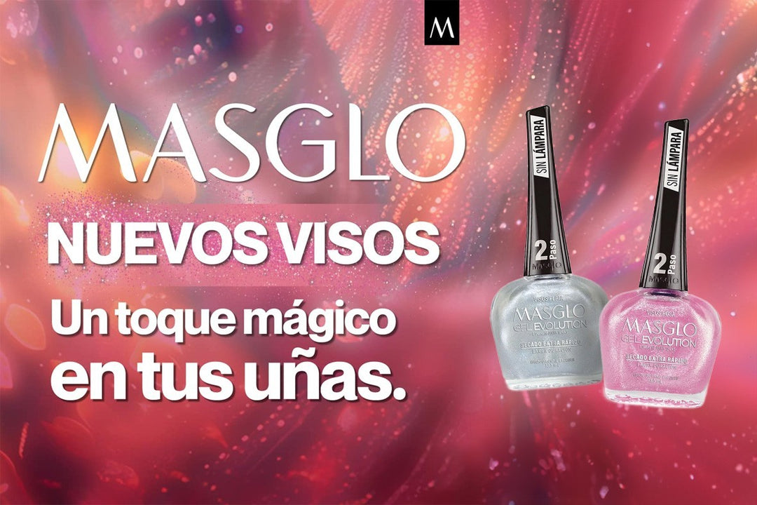 ESMALTE CLÁSICO MASGLO – VISOS PLATA 13,5 ML