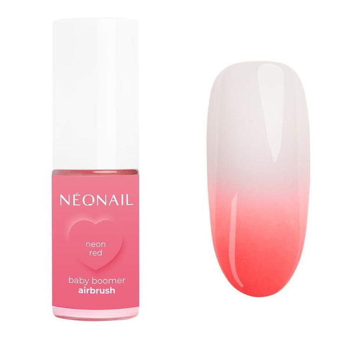 Baby Boomer Airbrush Neonail 5 g – Neon Red