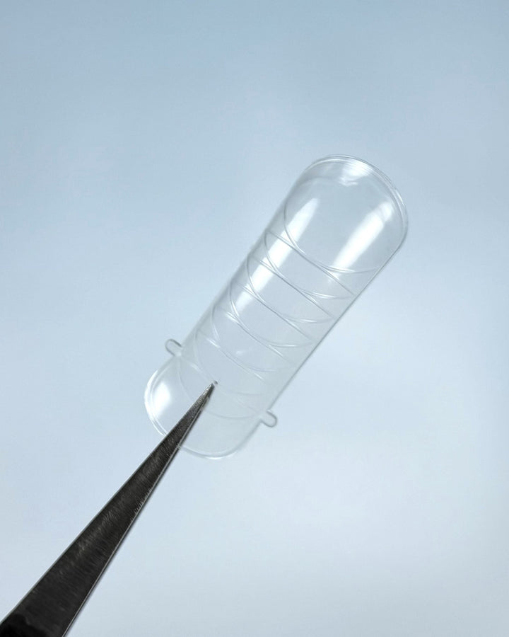Dual NAil Forms Classic Onychogryphotic Square LunaMoon 120 pcs