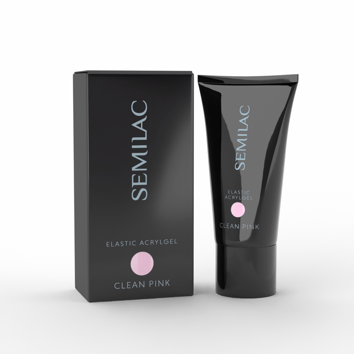 Acrylgel Semilac Elastic Clean Pink 30g