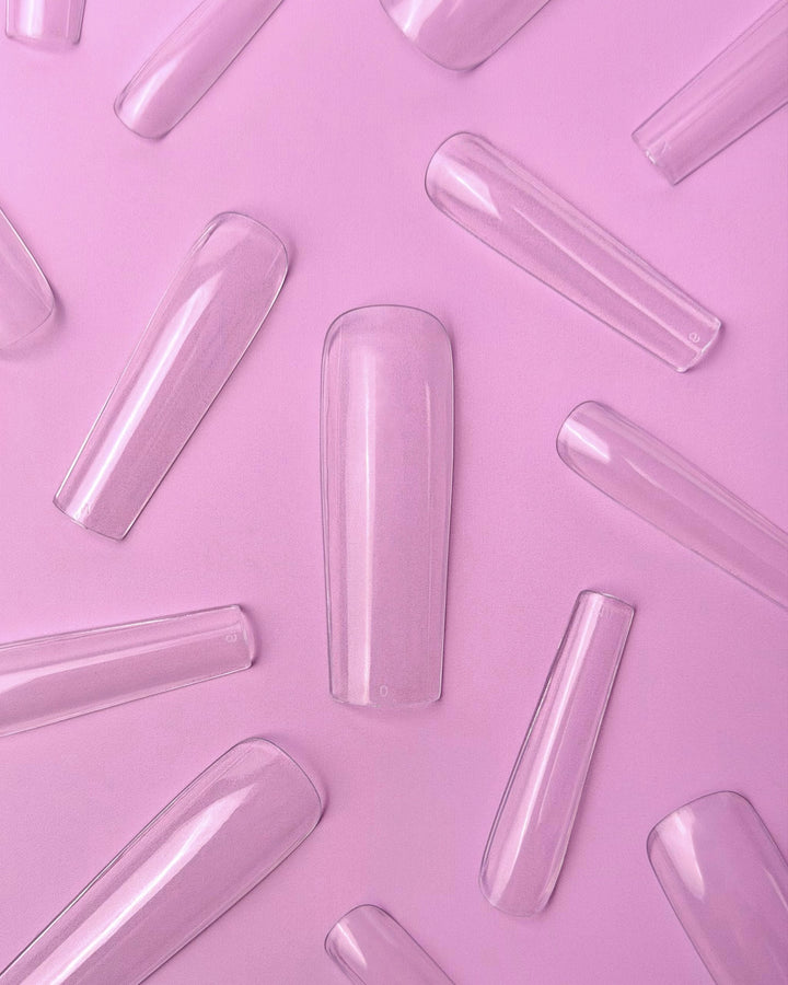 TIPS GEL COFFING LONG XL LUNAMOON 240 pcs