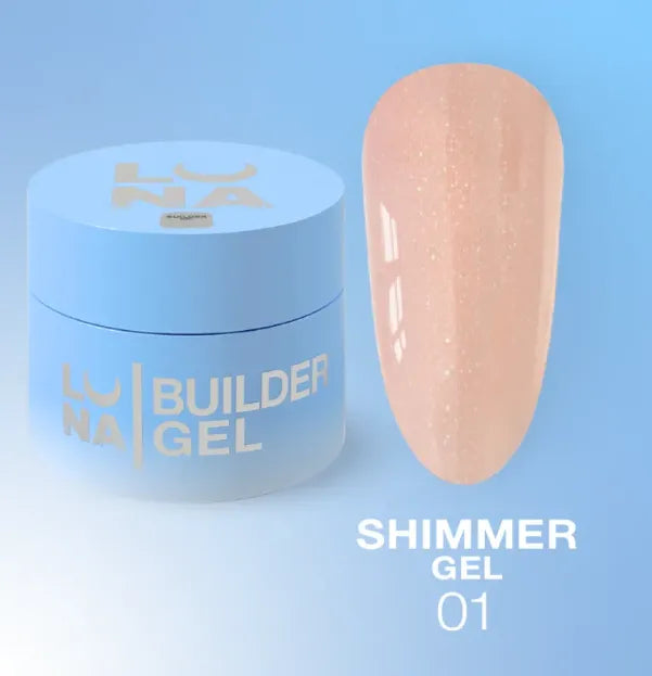 LunaMoon Shimmer Unicorn Gel 01 30ml