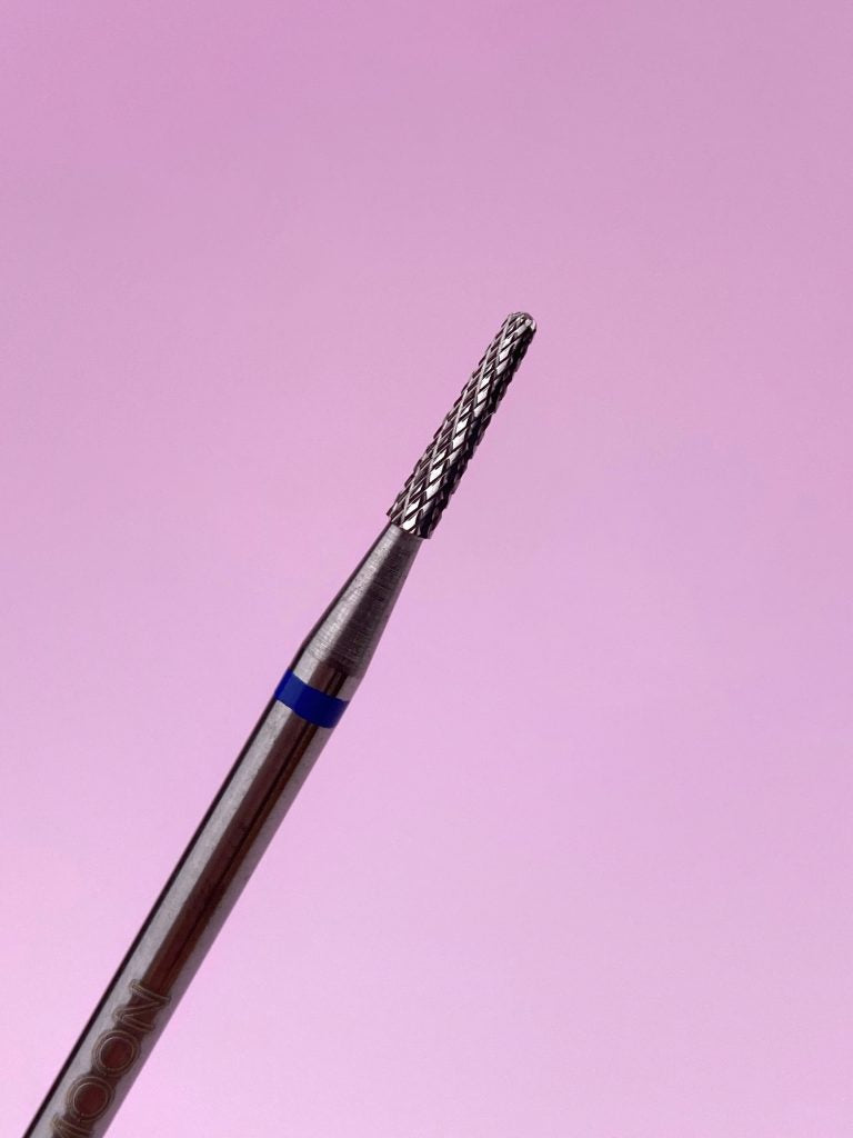 Fresa de Carburo LunaMoon para Limado Mini "Cono" Azul - 1,3 mm