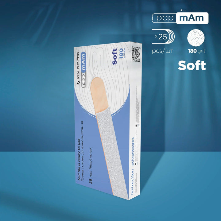 Fundas Limas con espuma Expert 20 Pap Mam blancas 25 unds