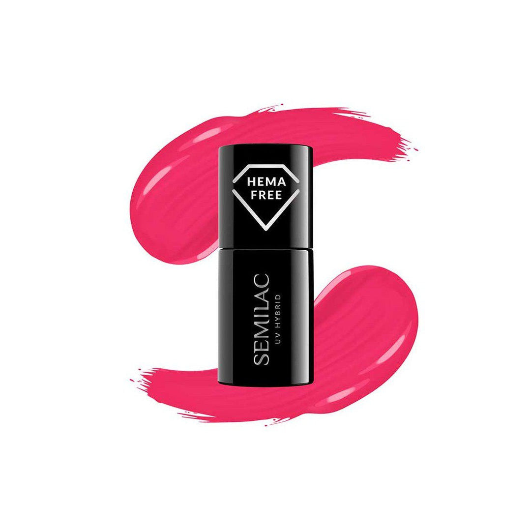437  Semilac Warm Raspberry 7ml