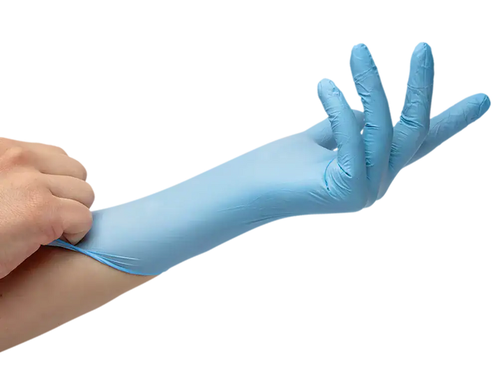 GUANTES M FLASH POWER AZUL sin polvo  - 50 unds