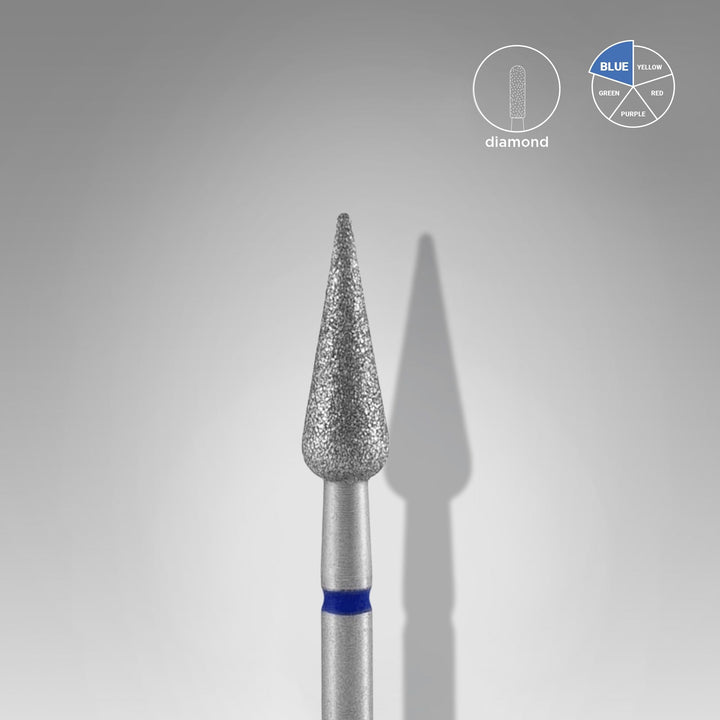 Fresa Zanahoria Puntiaguda Staleks Azul