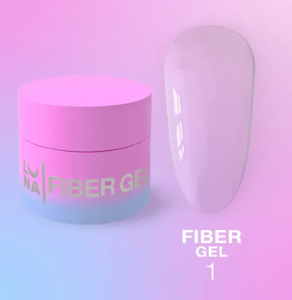 Fiber Gel 01 LunaMoon 5ml Transparente