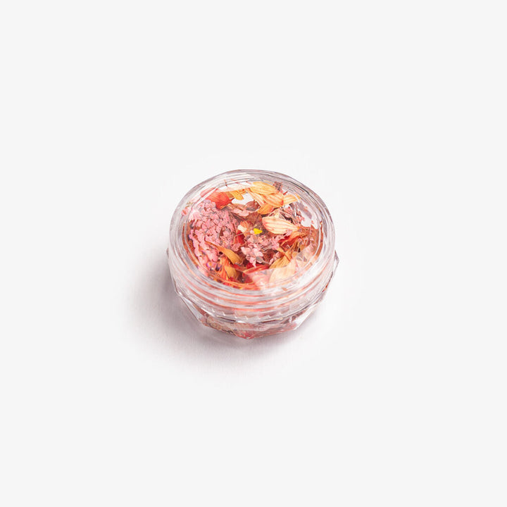 Flower Flakes Coral Blossom Semilac