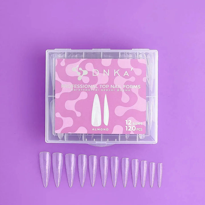 DNKa' Top Nail Forms Almond,120pcs