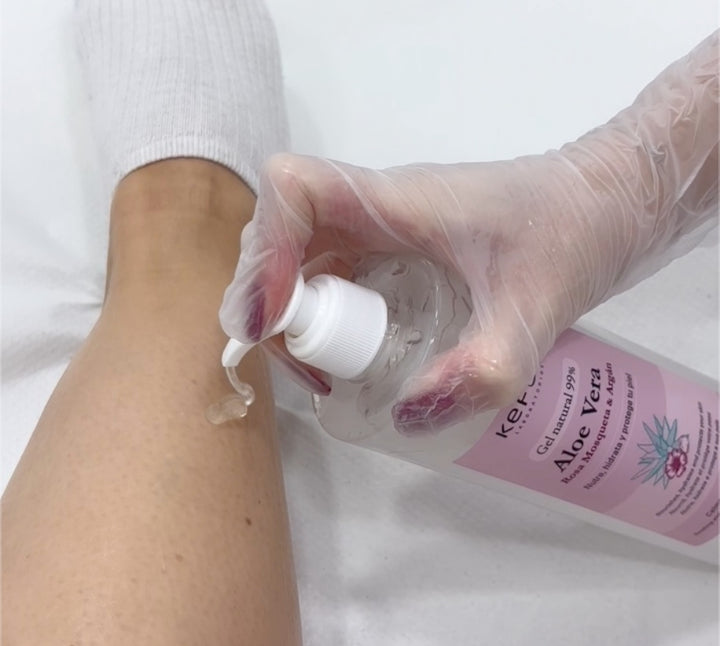 Gel Aloe Vera Natural Rosa Mosqueta y Argan 1000 ml