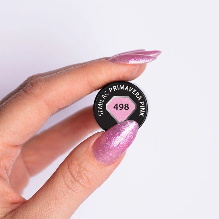 498 Semilac Primavera Pink 7 ml
