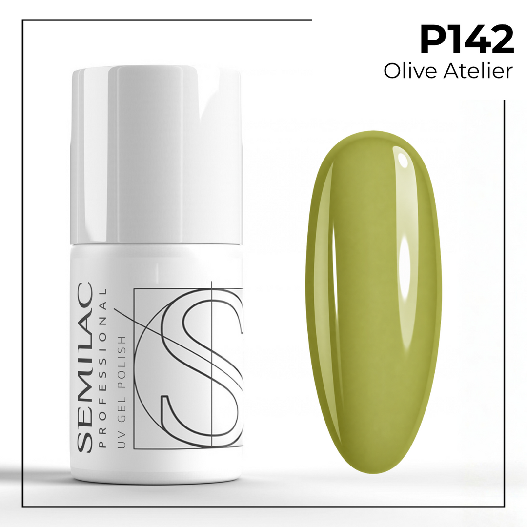 P142 Semilac Professional Olive Atelier 7 ml