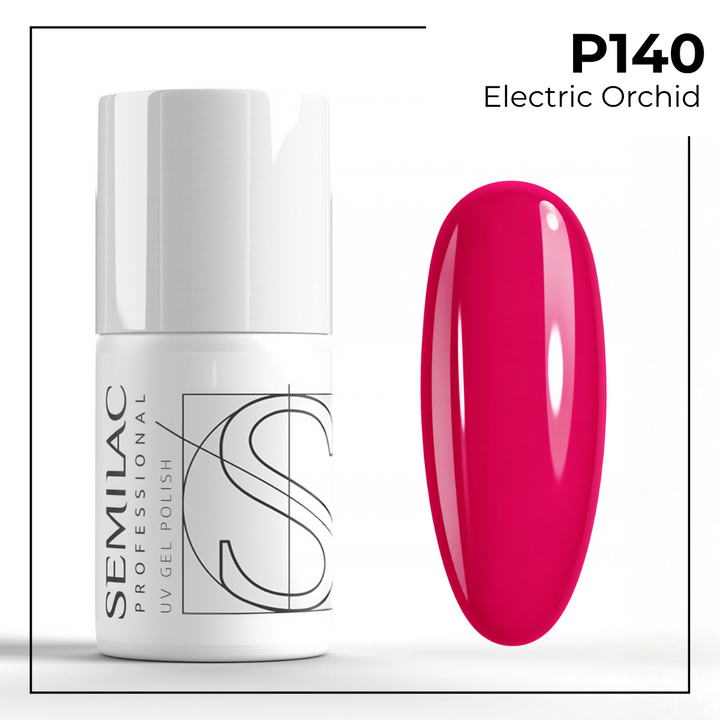 P140 Semilac Professional Electric Orchid 7 ml