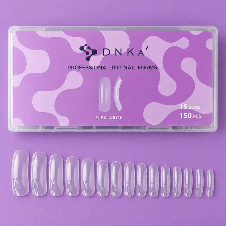 DNKa’ Top Nail Forms Flex Arch New 150 pcs