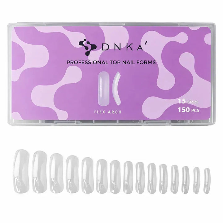 DNKa’ Top Nail Forms Flex Arch New 150 pcs