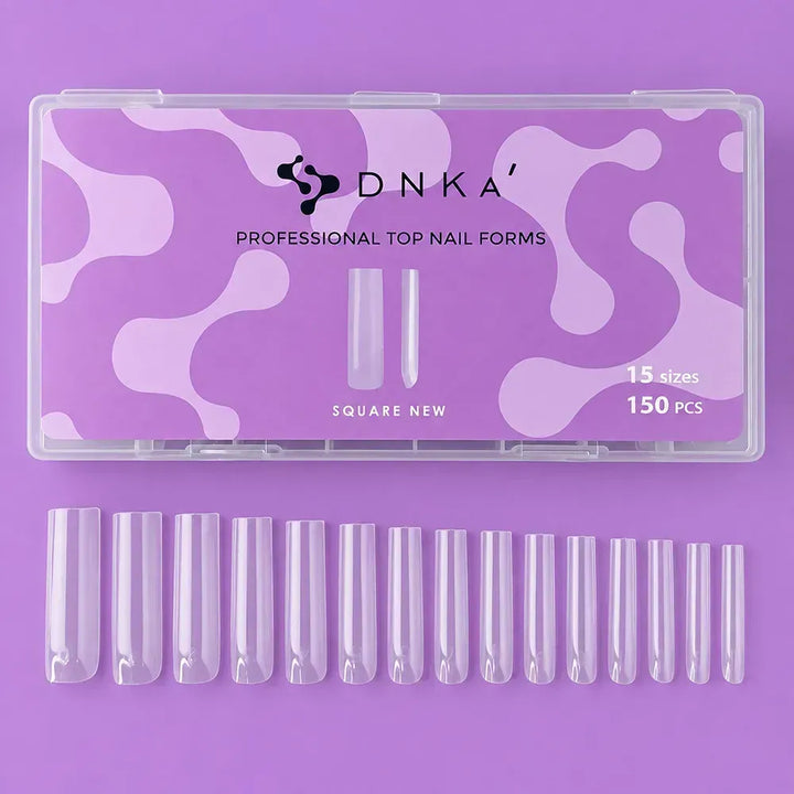DNKa’ Top Nail Forms Square New 150 pcs