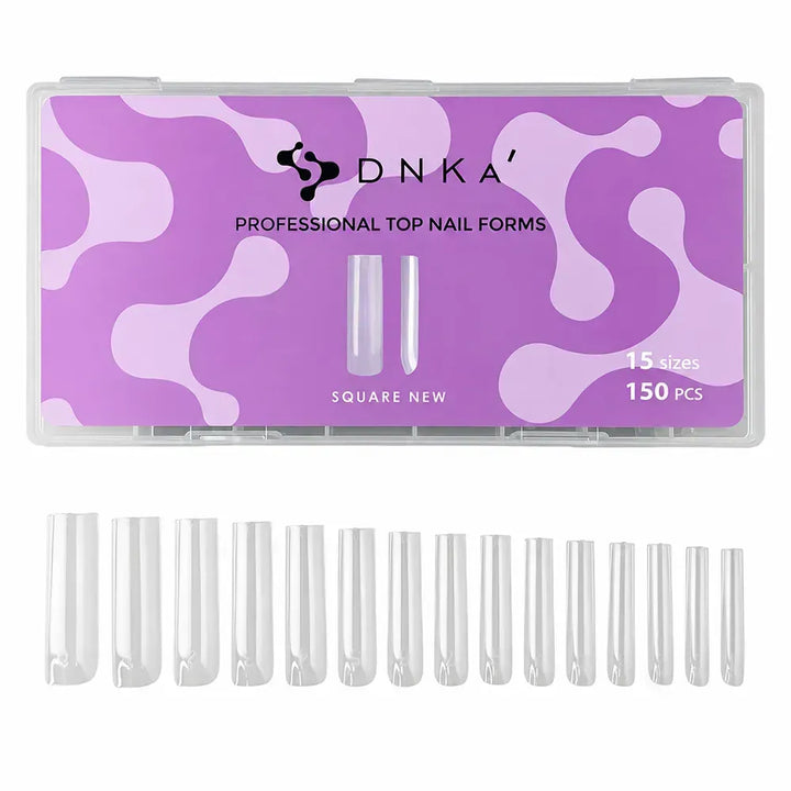 DNKa’ Top Nail Forms Square New 150 pcs