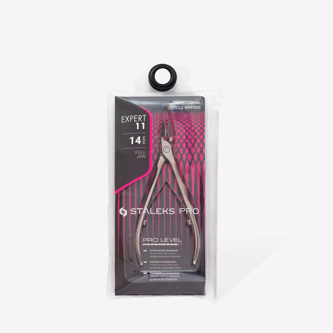 Alicate profesional para cutícula Staleks Expert 11