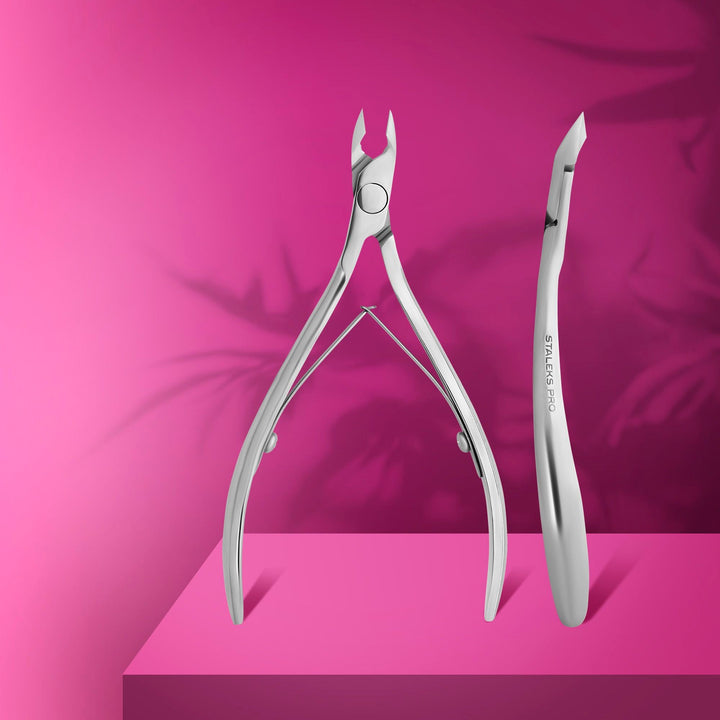 Alicate profesional para cutícula Staleks Expert 81/6mm