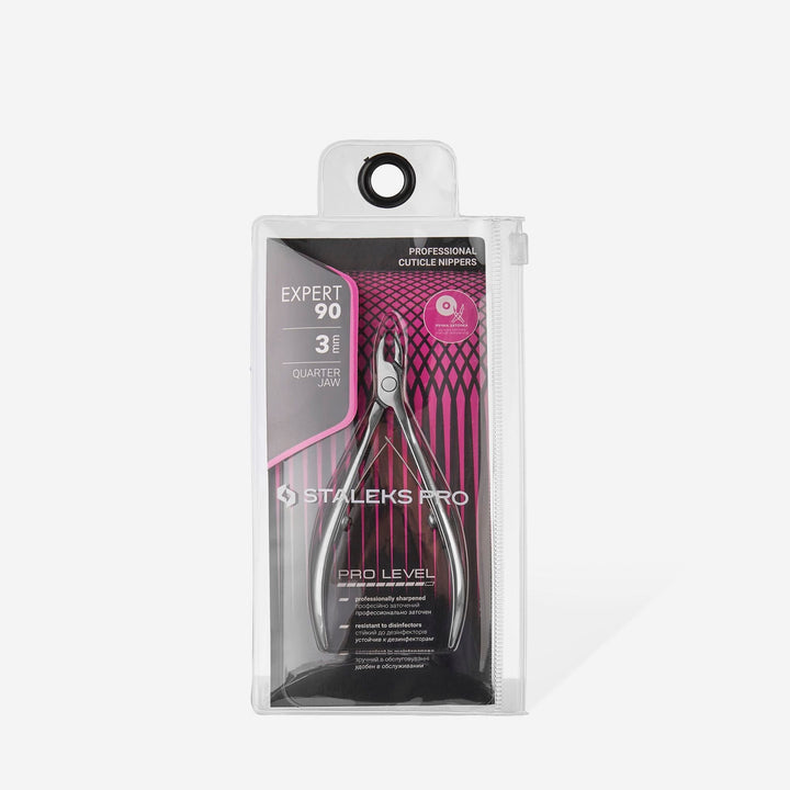 Alicate profesional para cutículas Staleks Pro Expert 90