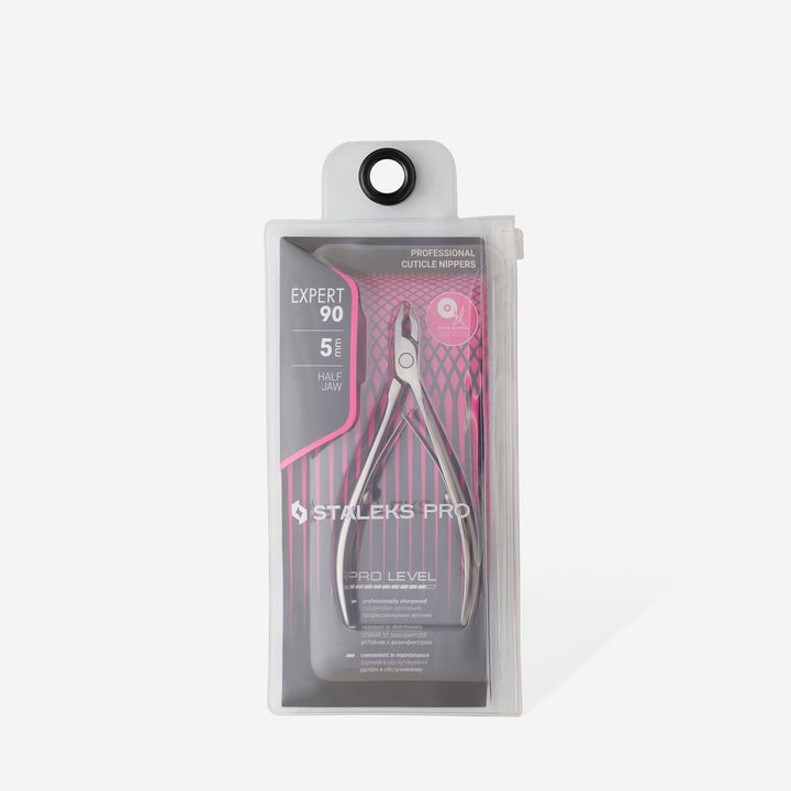 Alicate profesional para cutículas Staleks Pro Expert 90