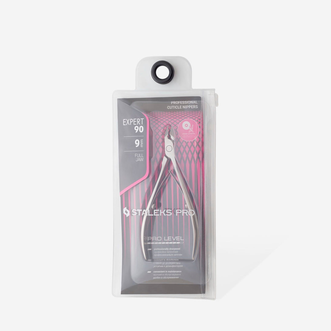 Alicate profesional para cutículas Staleks Pro Expert 90