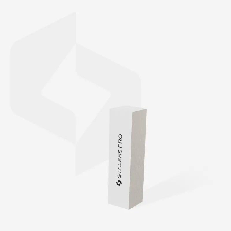 Buff lijador rectangular STALEKS PRO grano 150, juego de 10 piezas