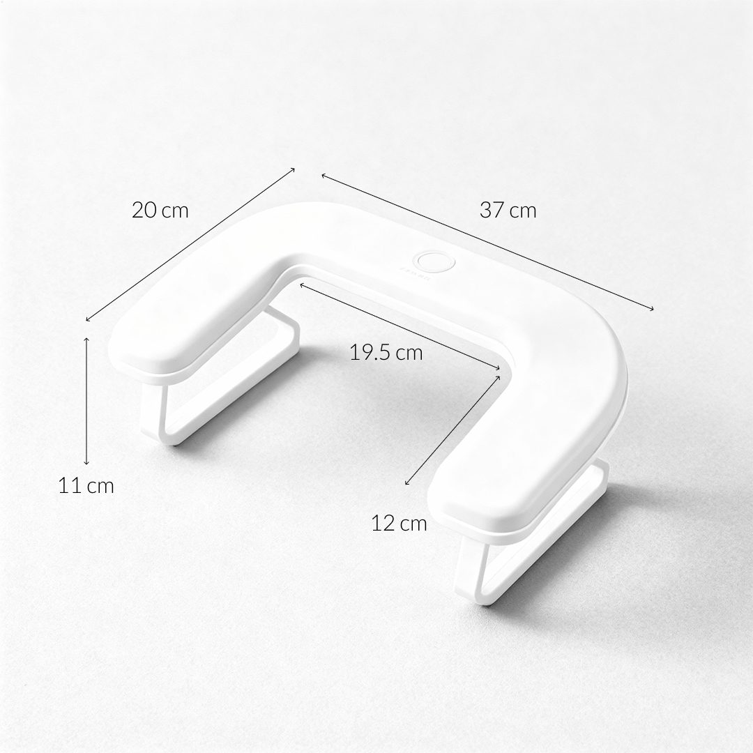 REPOSAMANOS ERGONÓMICO PARA LÁMPARA IA O’Nail