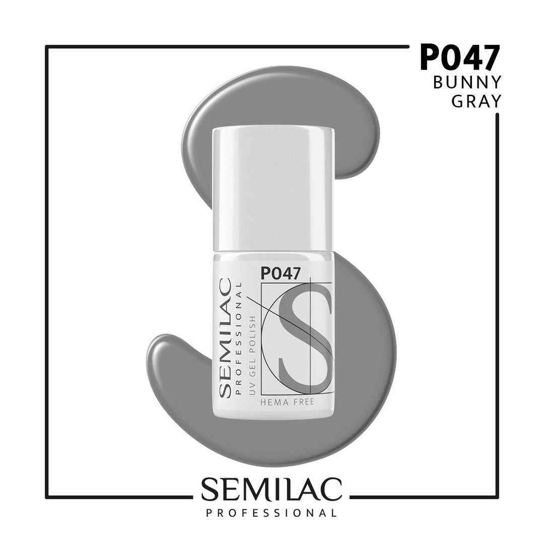 P047 Semilac Professional Bunny Gray 7ml