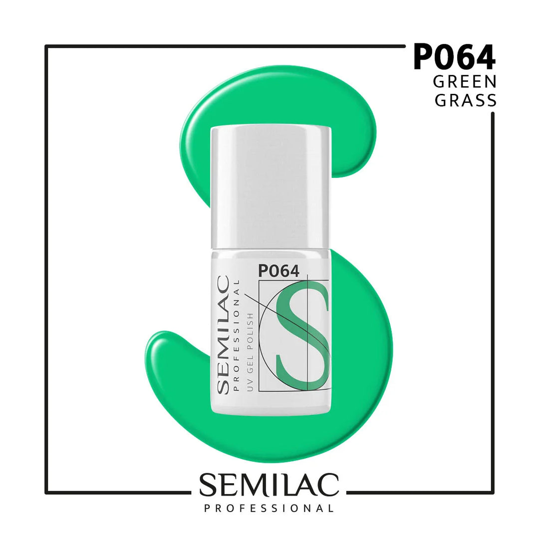 P064 Semilac Professional Green Grass 7ml
