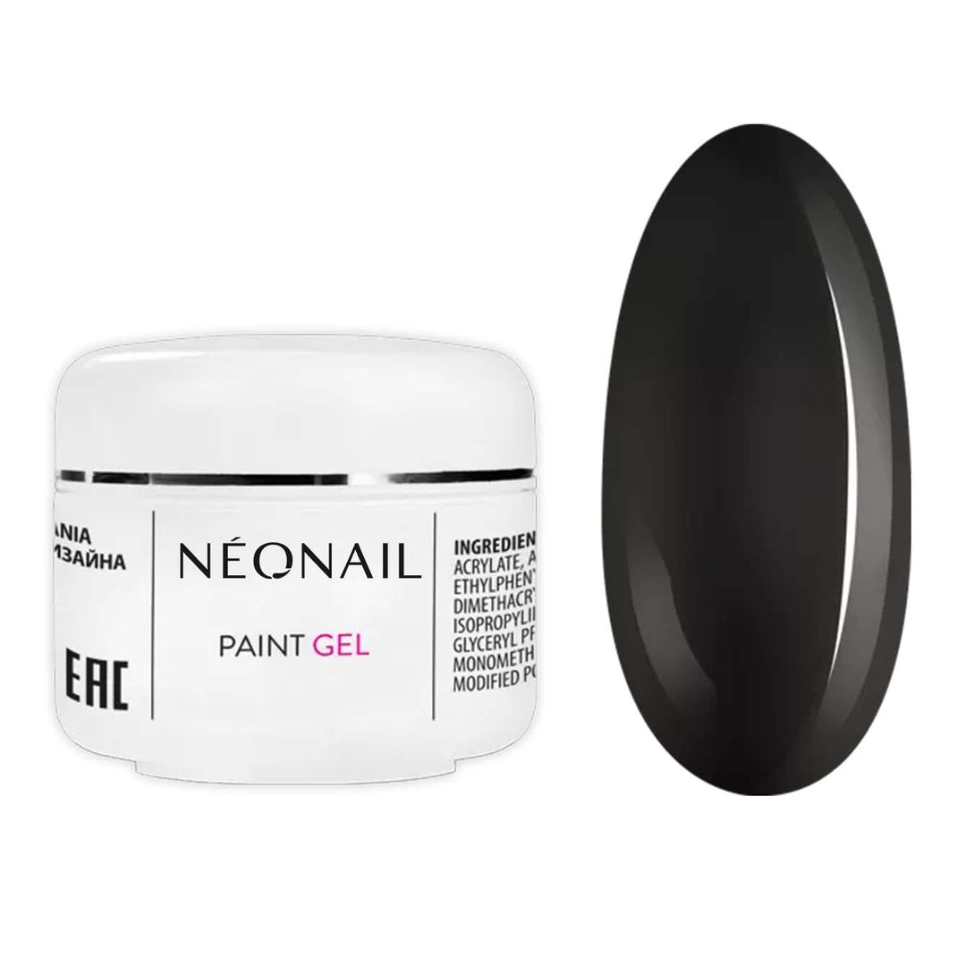 Paint Gel Neonail Black Pearl 5ml