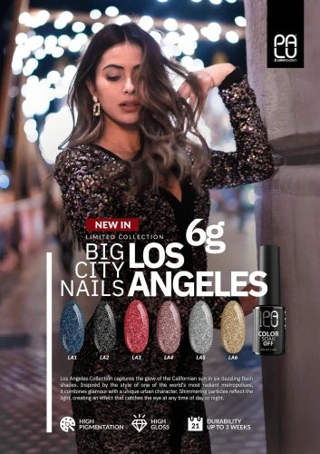 Palu Esmalte Semipermanente  Los Ángeles LA3 - 6g