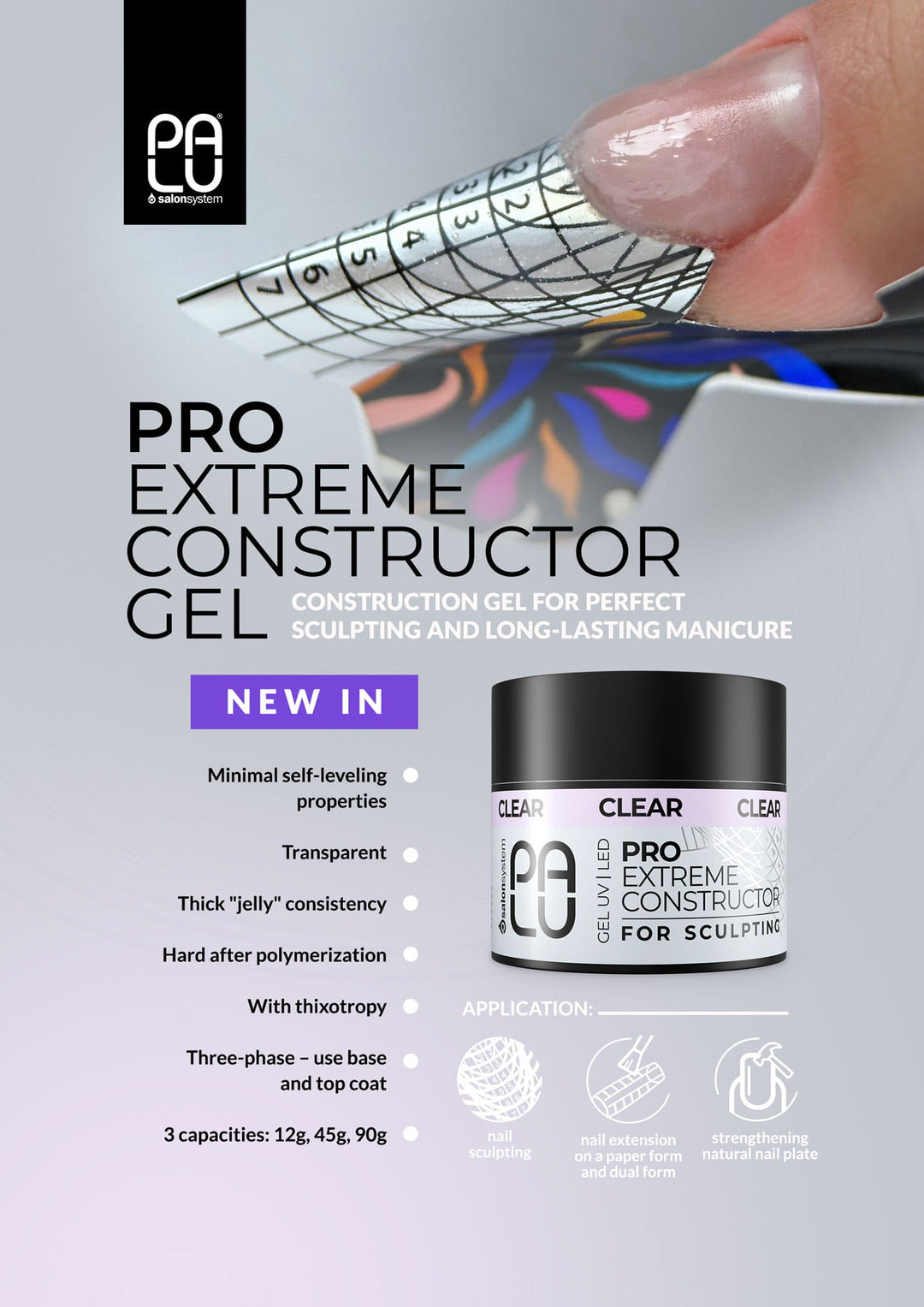 GEL PRO EXTREME CONSTRUCTOR CLEAR 45g