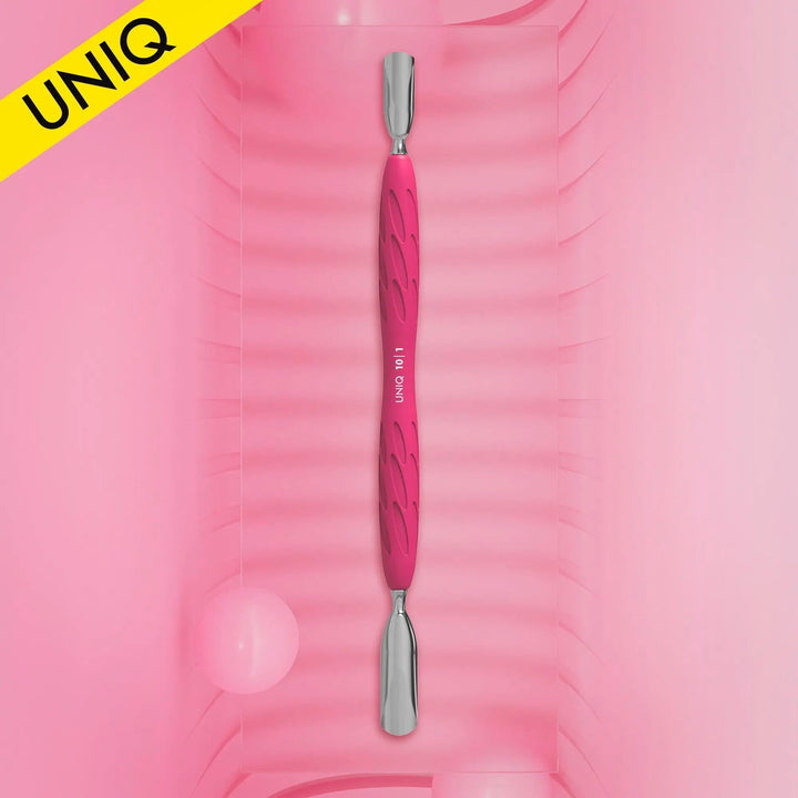 Empujador Staleks con mango de silicona UNIQ 10 TIPO 1