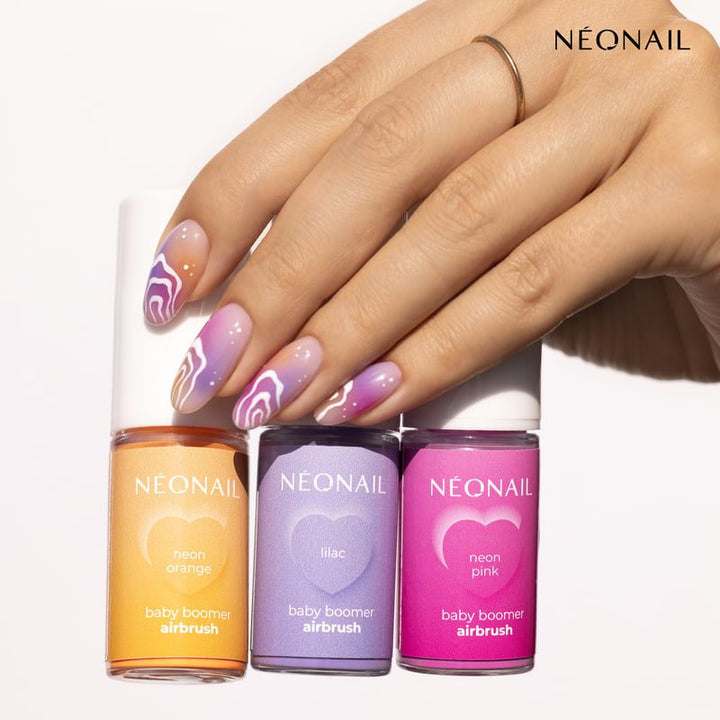 Baby Boomer Airbrush Neonail 5 g – Neon Pink