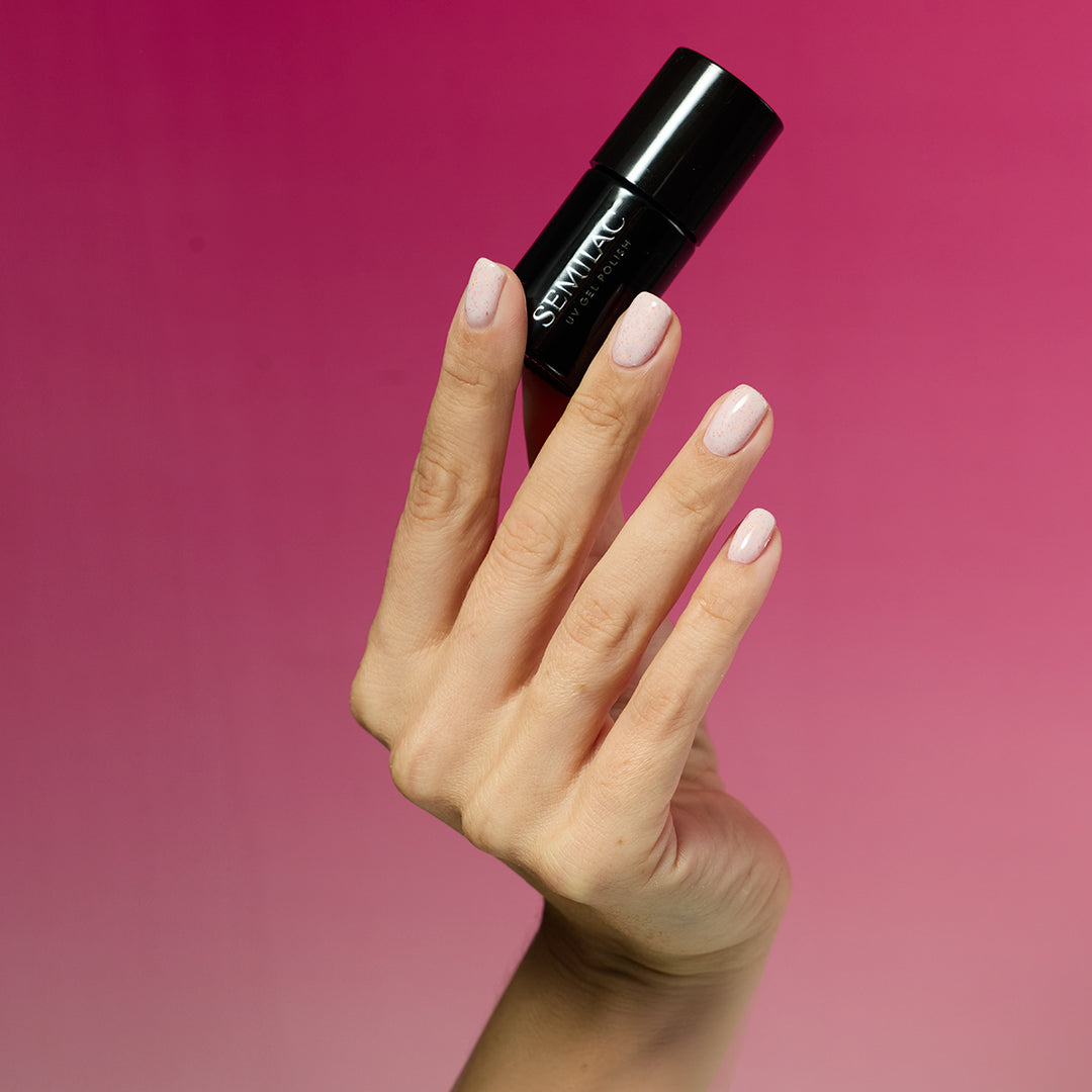 963 Semilac Rose Stracciatella 7ml