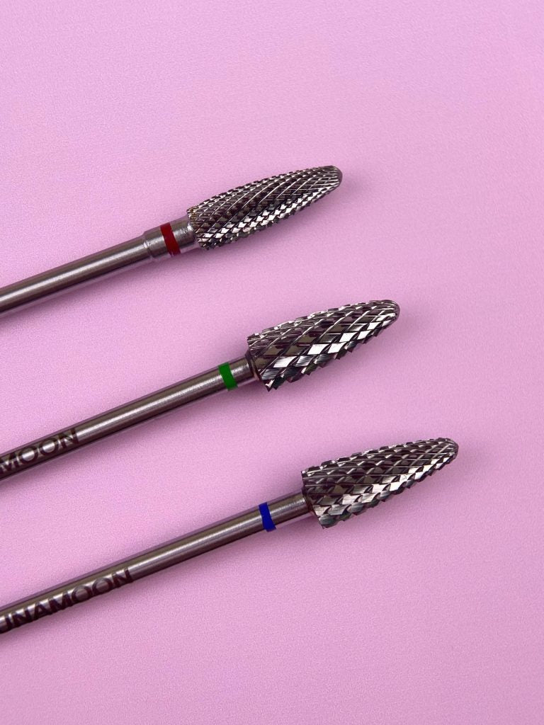 Fresa de Carburo LunaMoon "Maíz" Dureza Alta Verde (R) - 5,0 mm
