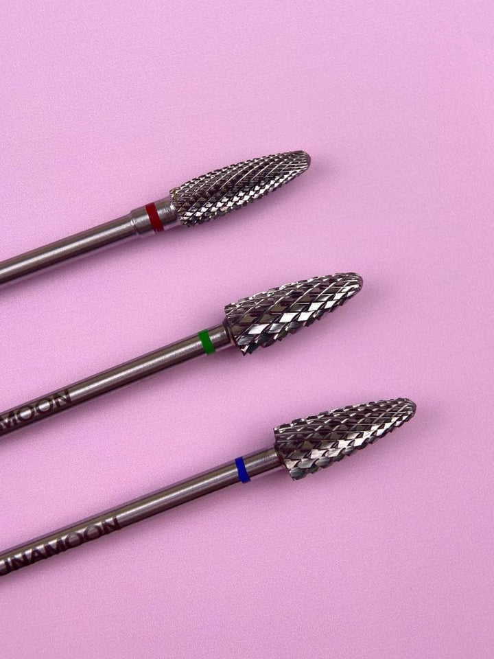 Fresa de Carburo LunaMoon "Maíz" Fina Roja (R) - 4,0 mm