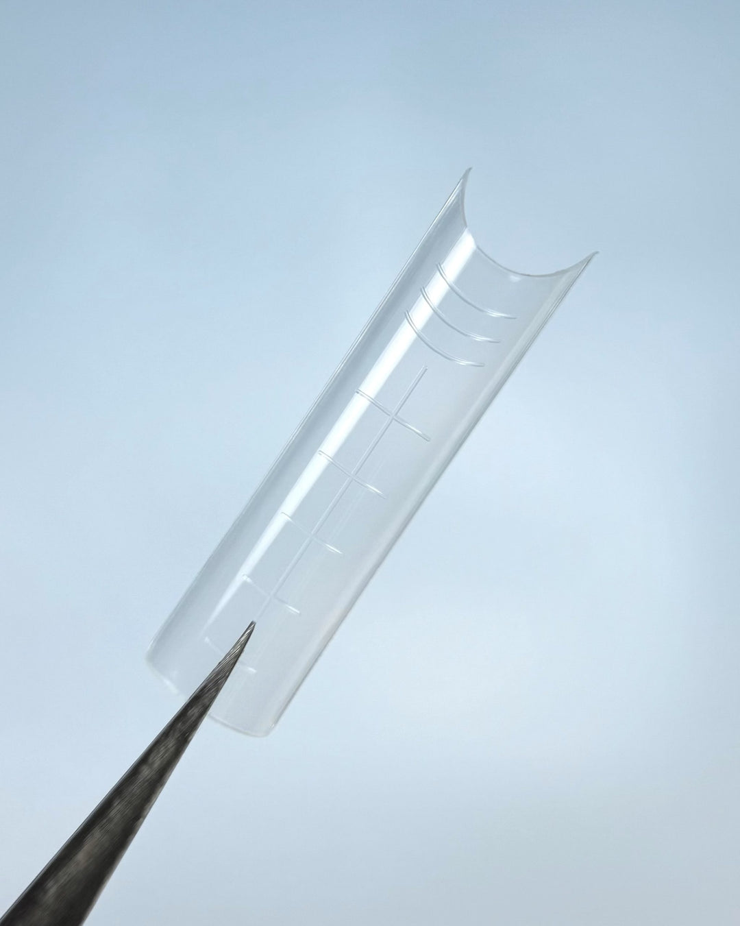 Dual NAil Forms Skeleton Arched Square LunaMoon 120 pcs